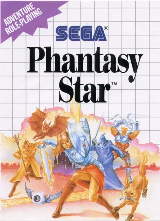 Phantasy Star SEGA Master System Front Cover