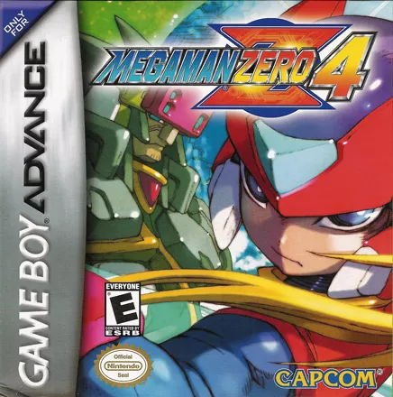 Mega Man Zero 4 Game Boy Advance Front Cover