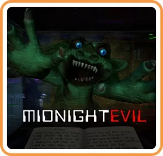 Midnight Evil Nintendo Switch Front Cover 1st version