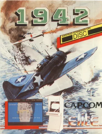 1942 Amstrad CPC Front Cover