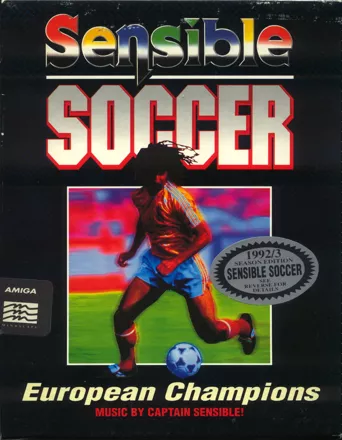 Sensible Soccer: European Champions - 92/93 Edition Amiga Front Cover