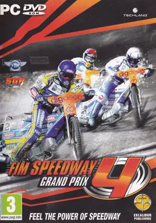 FIM Speedway Grand Prix 4 Windows Front Cover