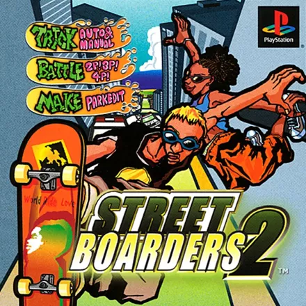 Street Sk8er 2 PlayStation 3 Front Cover