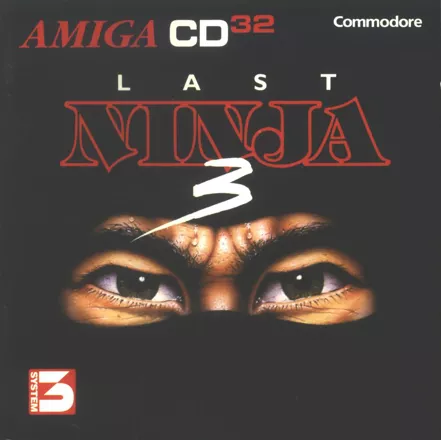 Last Ninja 3 Amiga CD32 Front Cover