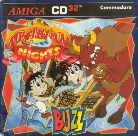 Arabian Nights Amiga CD32 Front Cover