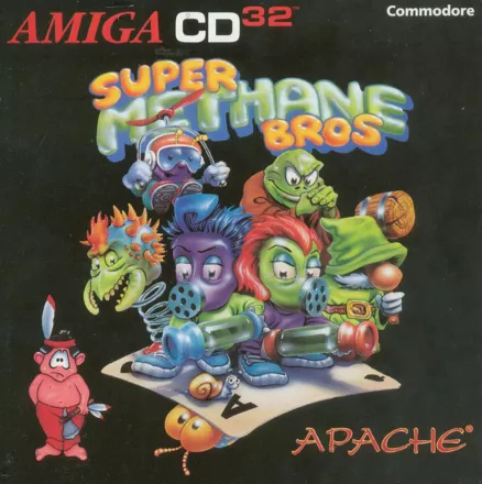 Super Methane Bros Amiga CD32 Front Cover