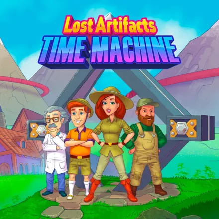 Lost Artifacts: Time Machine PlayStation 4 Front Cover