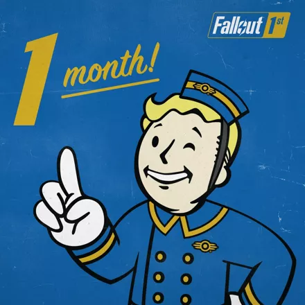 Fallout 76: Fallout 1st - 1-Month Membership PlayStation 4 Front Cover