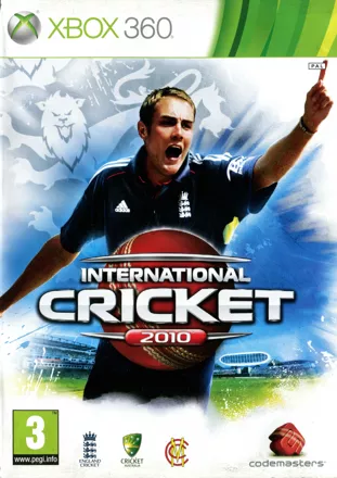 International Cricket 2010 Xbox 360 Front Cover
