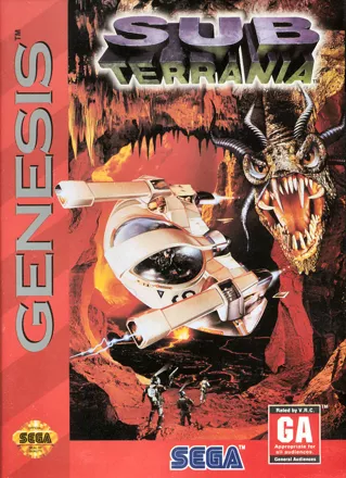 Sub-Terrania Genesis Front Cover