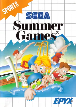 Summer Games SEGA Master System Front Cover