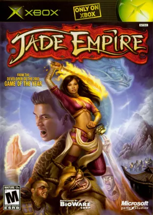 Jade Empire Xbox Front Cover