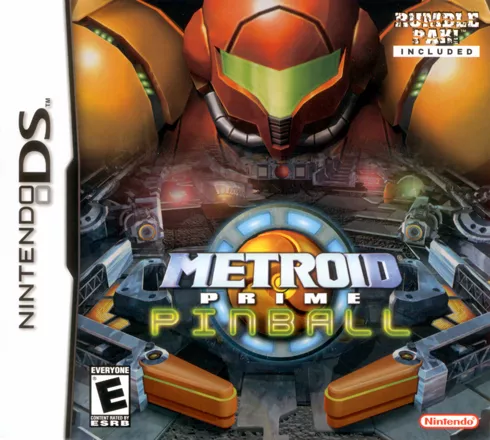 Metroid Prime Pinball Nintendo DS Front Cover