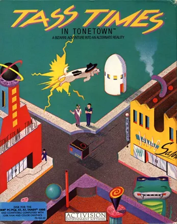 Tass Times in Tonetown PC Booter Front Cover