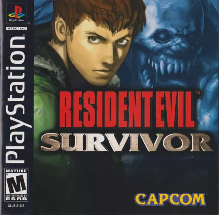 Resident Evil: Survivor PlayStation Front Cover
