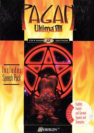 Pagan: Ultima VIII DOS Front Cover