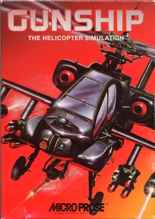 Gunship Commodore 64 Front Cover