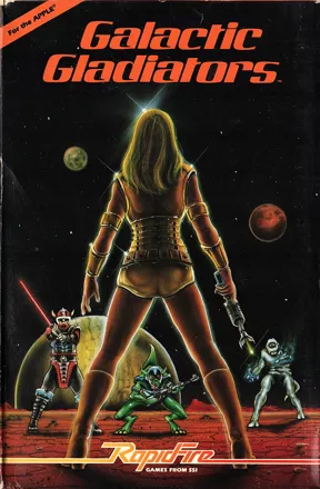 Galactic Gladiators Apple II Front Cover