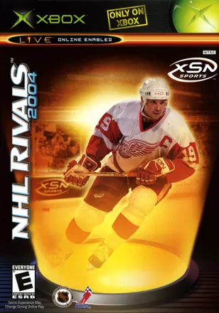 NHL Rivals 2004 Xbox Front Cover