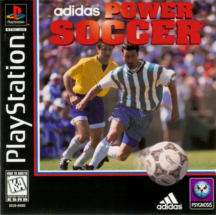 adidas Power Soccer PlayStation Front Cover