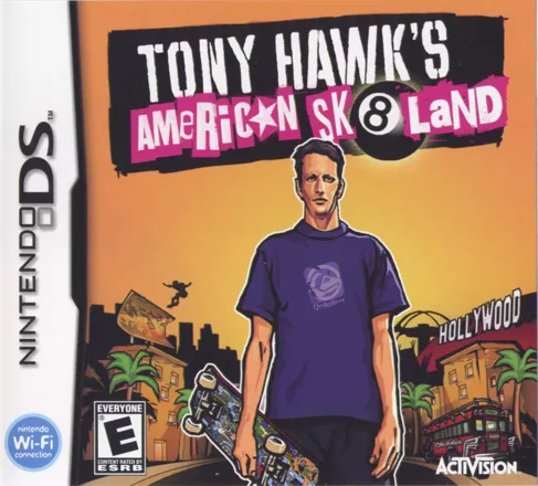 Tony Hawk&#x27;s American Sk8land Nintendo DS Front Cover