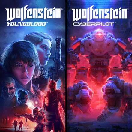 Wolfenstein: Youngblood / Wolfenstein: Cyberpilot PlayStation 4 Front Cover