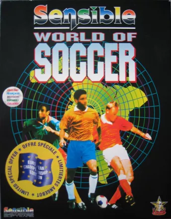 Sensible World of Soccer: European Championship Edition DOS Front Cover