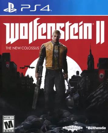Wolfenstein II: The New Colossus PlayStation 4 Front Cover