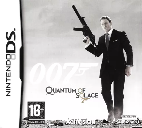 007: Quantum of Solace Nintendo DS Front Cover