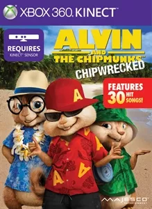 Alvin &#x26; The Chipmunks: Chipwrecked Xbox 360 Front Cover