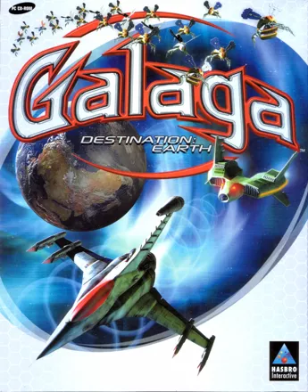 Galaga: Destination Earth Windows Front Cover