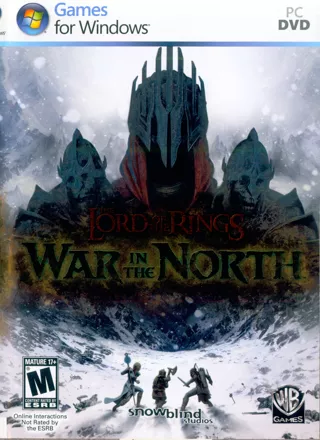 The Lord of the Rings: War in the North Windows Front Cover