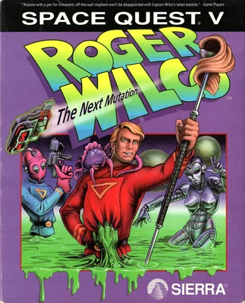 Space Quest V: The Next Mutation DOS Front Cover