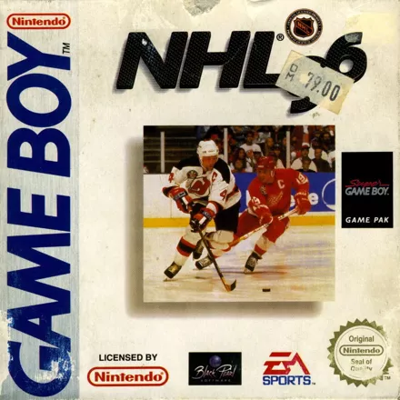 NHL 96 Game Boy Front Cover