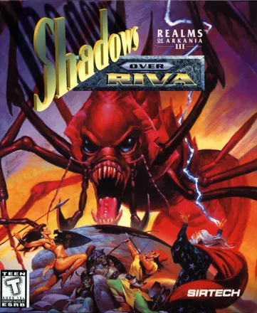 Realms of Arkania III: Shadows over Riva DOS Front Cover