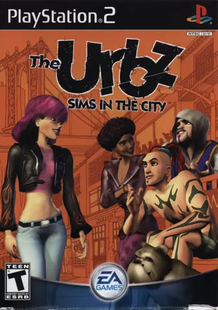 The Urbz: Sims in the City PlayStation 2 Front Cover