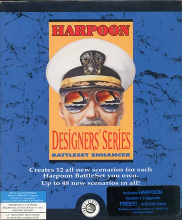 Harpoon Designers&#x27; Series: BattleSet Enhancer DOS Front Cover
