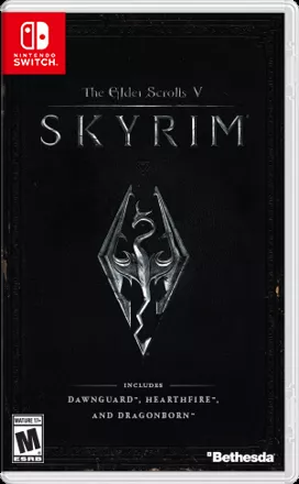 The Elder Scrolls V: Skyrim - Special Edition Nintendo Switch Front Cover 1st version