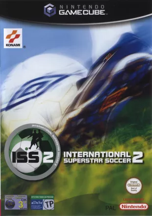 International Superstar Soccer 2 GameCube Front Cover