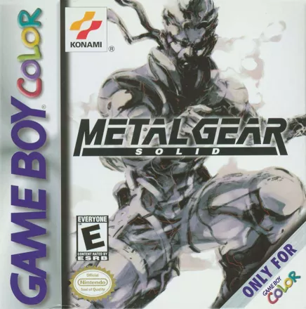 Metal Gear Solid Game Boy Color Front Cover