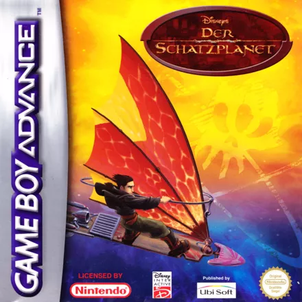 Disney&#x27;s Treasure Planet Game Boy Advance Front Cover
