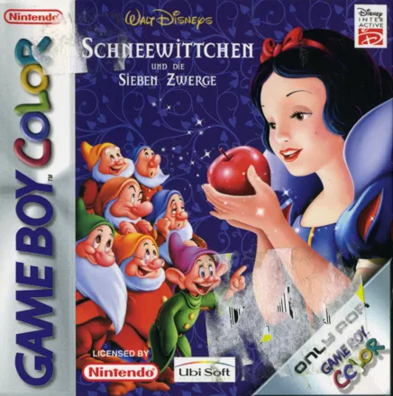 Walt Disney&#x27;s Snow White and the Seven Dwarfs Game Boy Color Front Cover