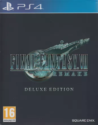 Final Fantasy VII: Remake (Deluxe Edition) PlayStation 4 Front Cover