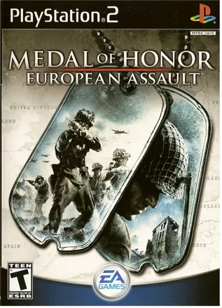 Medal of Honor: European Assault PlayStation 2 Front Cover