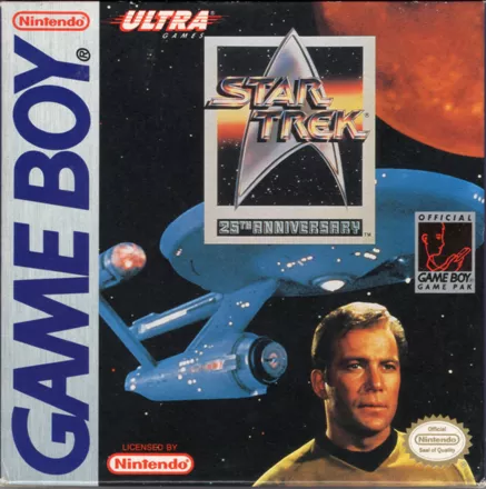 Star Trek: 25th Anniversary Game Boy Front Cover