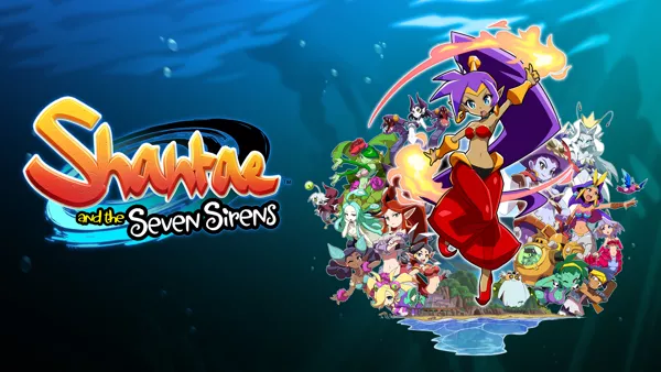 Shantae and the Seven Sirens Nintendo Switch Front Cover