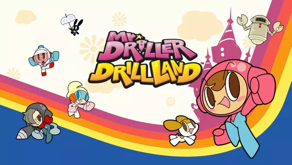 Mr. Driller: Drill Land Nintendo Switch Front Cover