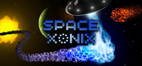 Space Xonix Linux Front Cover