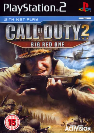 Call of Duty 2: Big Red One PlayStation 2 Front Cover