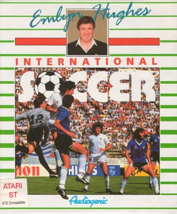 Emlyn Hughes International Soccer Atari ST Front Cover